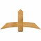 Ekena Millwork Bellingham Rough Sawn Timber Gable Bracket, Western Red Cedar, 48"W x 24"H x 2"D x 6"F, 12/12 Pitch GBW048X24X0206BEL00RWR - alternate 1